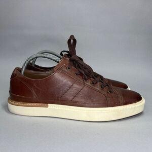 Lucky Brand Men's Size 11 Dawson Brown Leather Sneakers